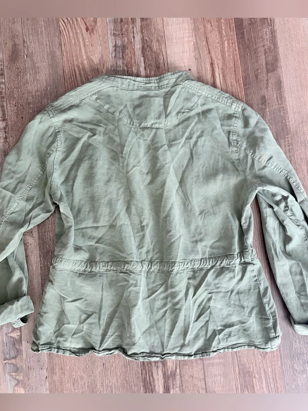 Sanctuary Light Olive Utility Jacket - Women